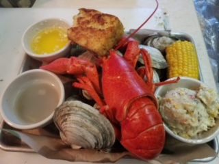 Try our Lobster Dinner